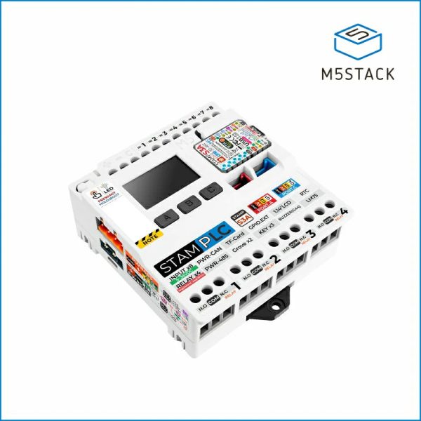 M5Stamp PLC Controller with M5StampS3 For Discount