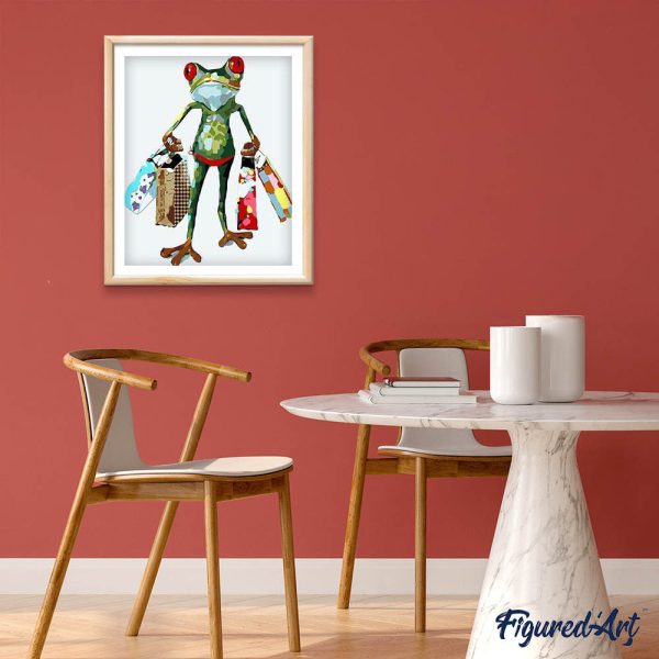 Frog returning from shopping Online - Image 3