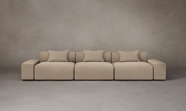 The Breuer Modular Sofa - Italian Brushed Wool Fox For Discount