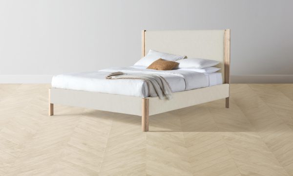 The Thompson Bed - Performance Linen Weave Flour Online now