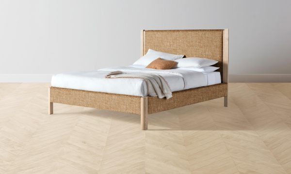 The Thompson Bed - Heritage Belgian Linen Chai Hot on Sale